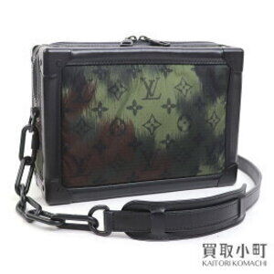 Louis Vuitton Soft Trunk Monogram Camouflage Leather Shoulder Bag Messenger LV